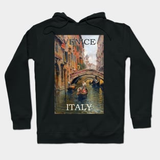 Venice Italy Poster Art Hoodie